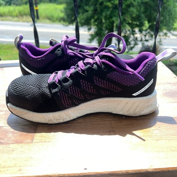 Reebok Women's Fusion Flexweave Safety Composite Toe Work Sneaker Size 7 Wide - Picture 8 of 11